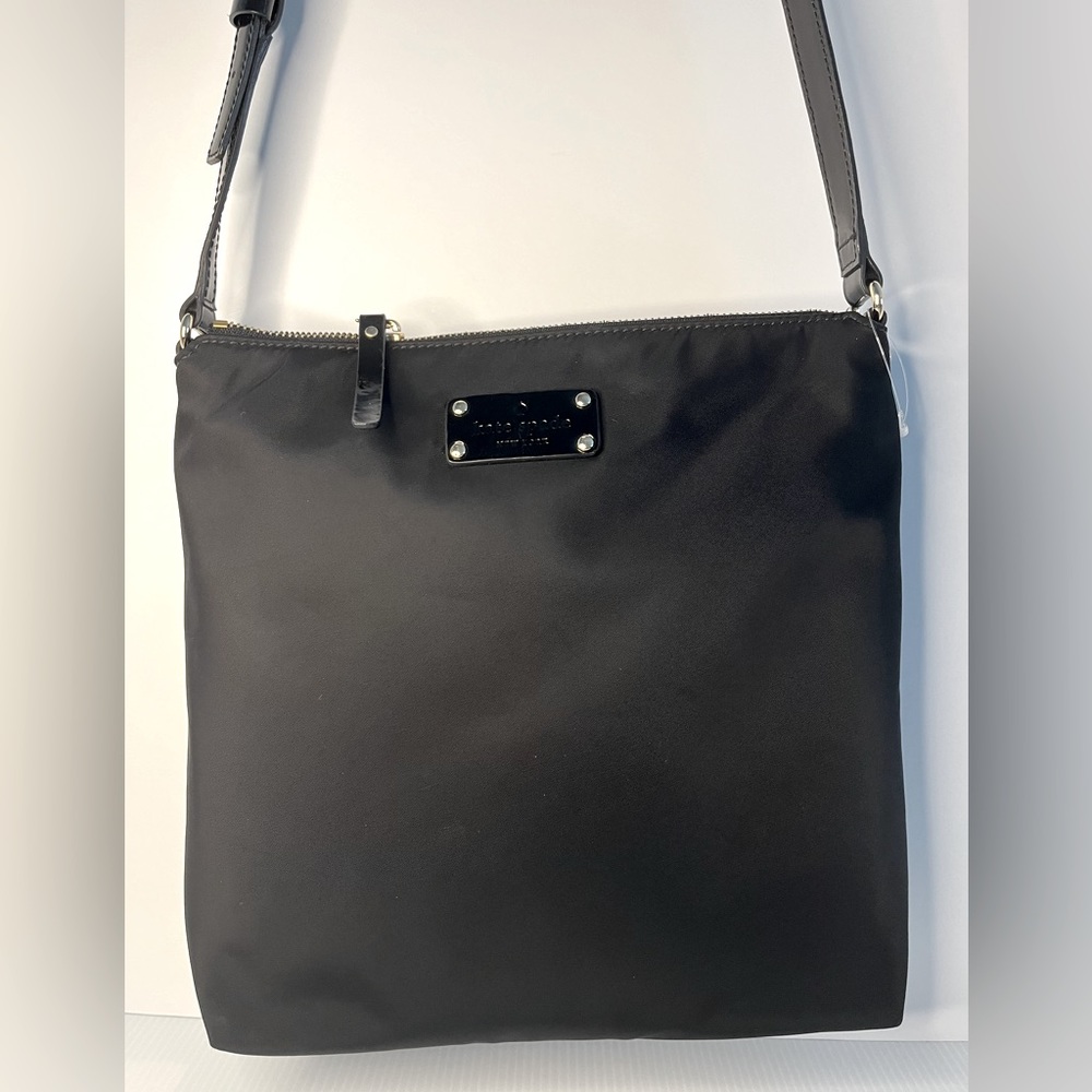 Kate Spade New York Black Nylon Shoulder Crossbody Bag NWOT